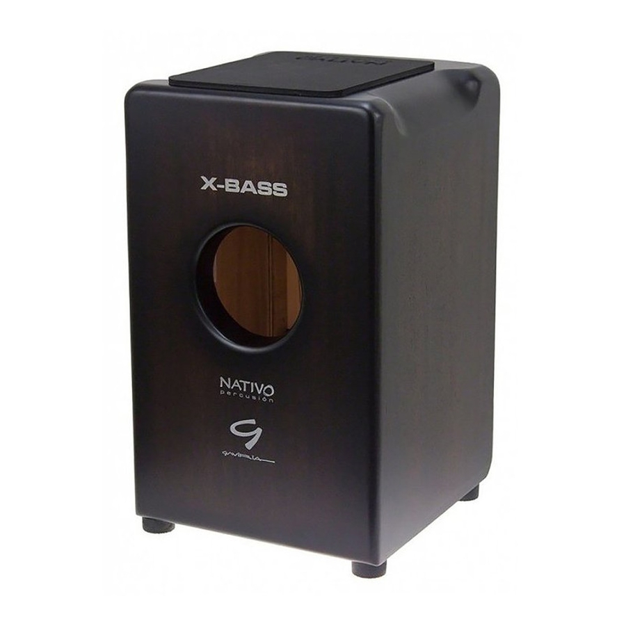 Nativo Percussion Cajon Pro Plus X Bass Vega Nativo Percussion Cajon Pro Plus X Bass Vega