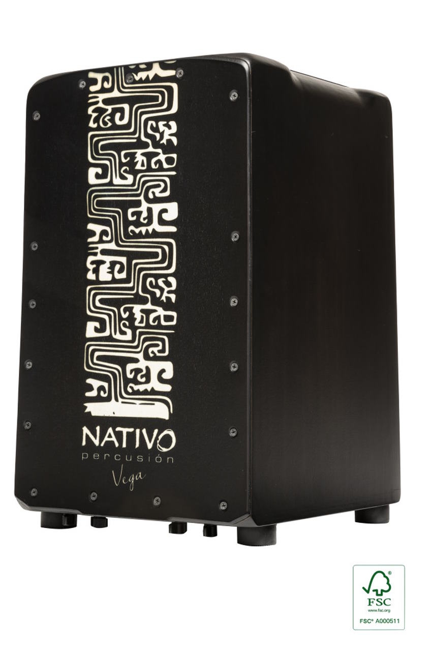 Nativo Percussion Cajon Pro Plus X Bass Vega