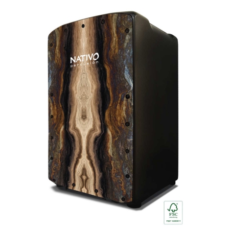 Nativo Percussion Cajon Pro Plus X Bass Petra II