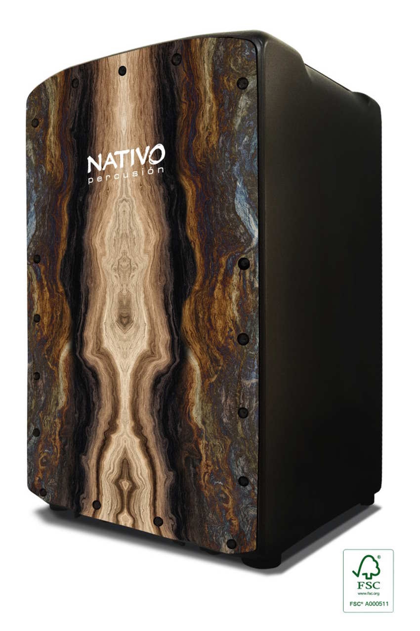 Nativo Percussion Cajon Pro Plus X Bass Petra II