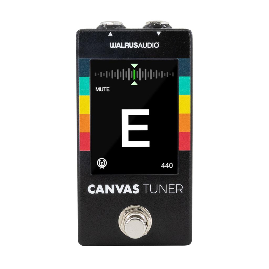 Walrus Audio CANVAS Tuner Walrus Audio CANVAS Tuner