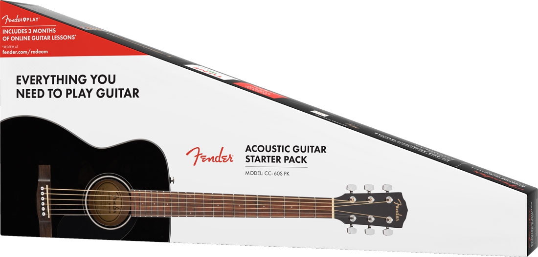Fender CC-60S Concert Pack V2 Black