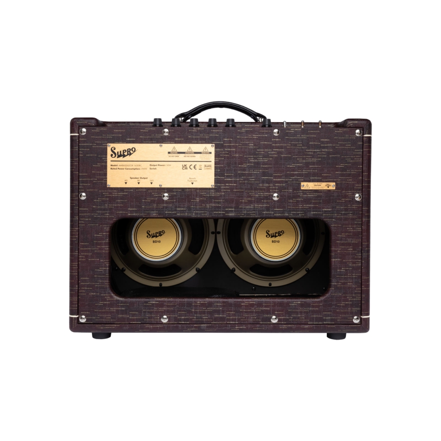Supro 1630RCBUR Ambassador Custom Burgundy 2x10 Supro 1630RCBUR Ambassador Custom Burgundy 2x10