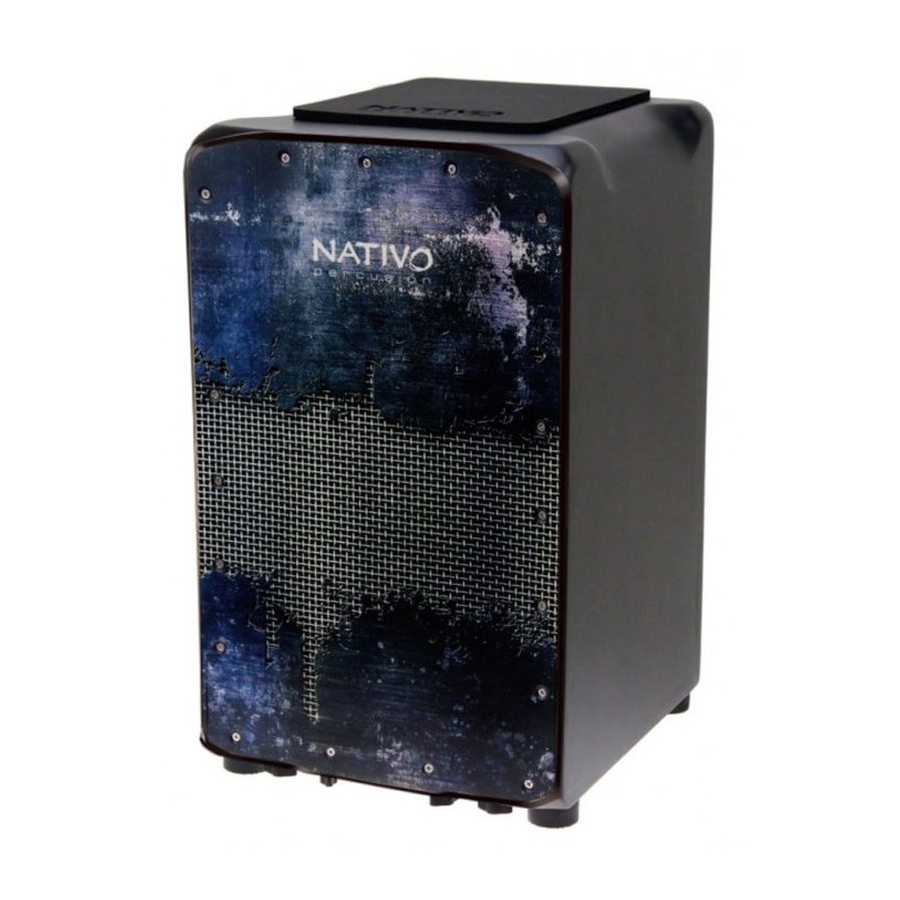 Nativo Percussion Cajon Pro Plus X Bass Steel Nativo Percussion Cajon Pro Plus X Bass Steel