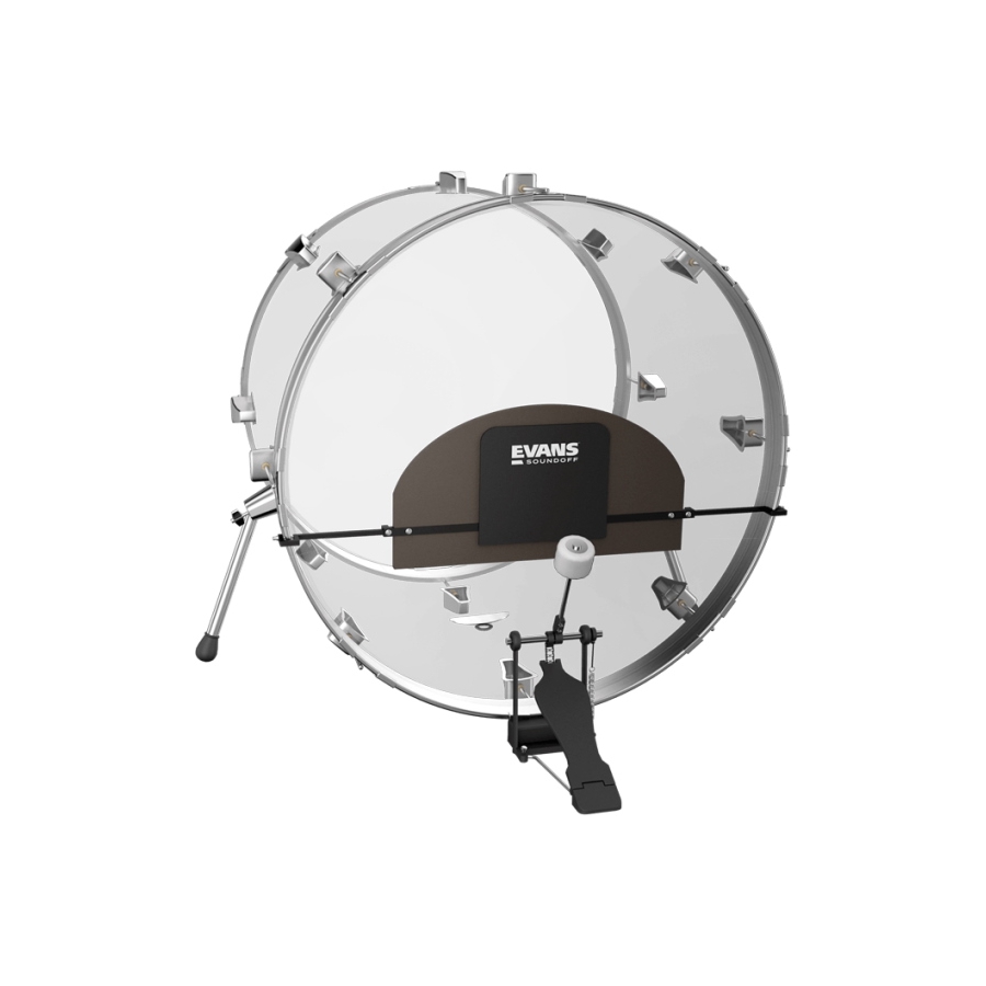 Evans SOBASS SoundOff Basdrum dempmat Universeel Evans SOBASS SoundOff Basdrum dempmat Universeel