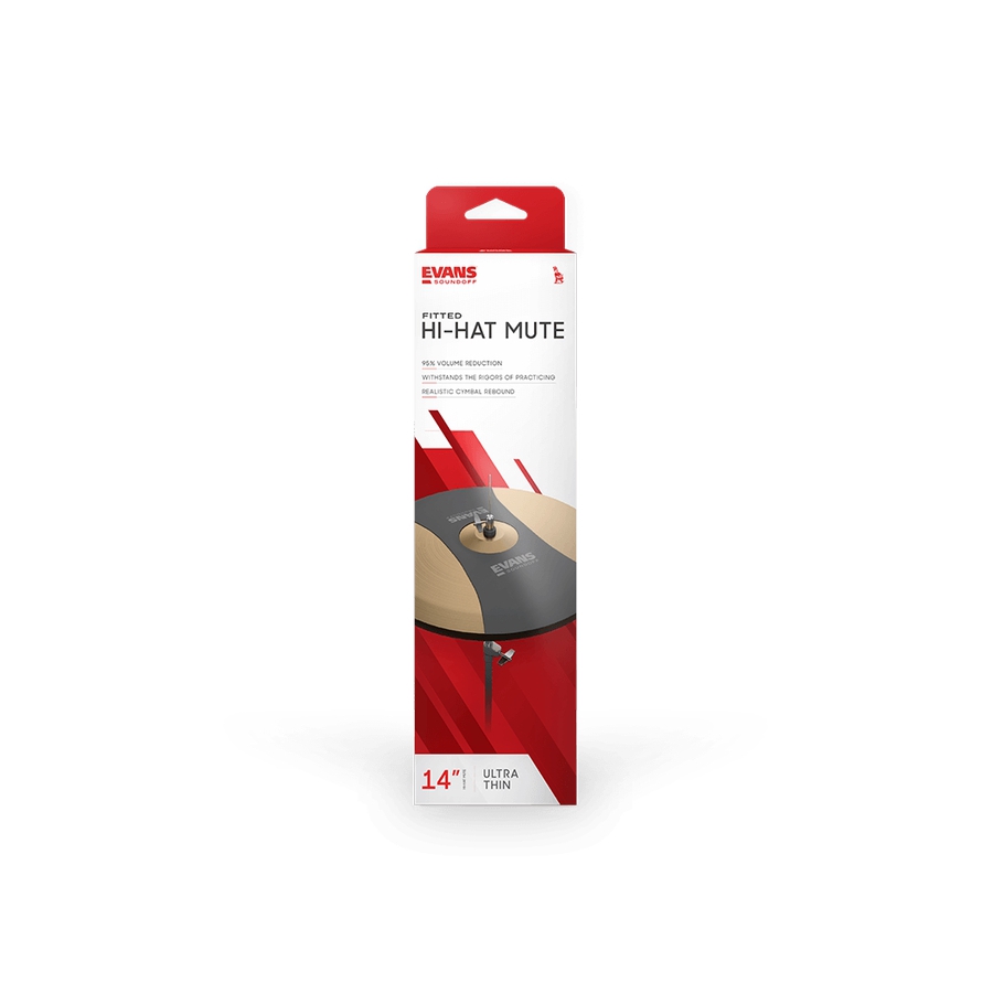 Evans SO14Hat SoundOff Hi-Hat dempmat 14 Inch Evans SO14Hat SoundOff Hi-Hat dempmat 14 Inch