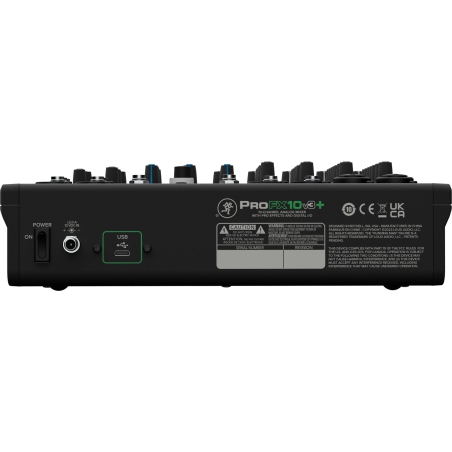 Mackie ProFX10v3+ 10-Kanaals USB Mixer met EFX en Bluetooth