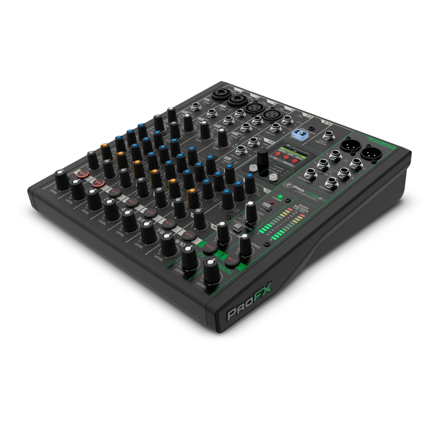 Mackie ProFX10v3+ 10-Kanaals USB Mixer met EFX en Bluetooth