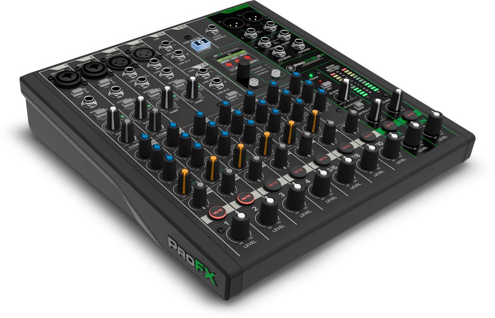 Mackie ProFX10v3+ 10-Kanaalsl USB Mixer met EFX en Bluetooth
