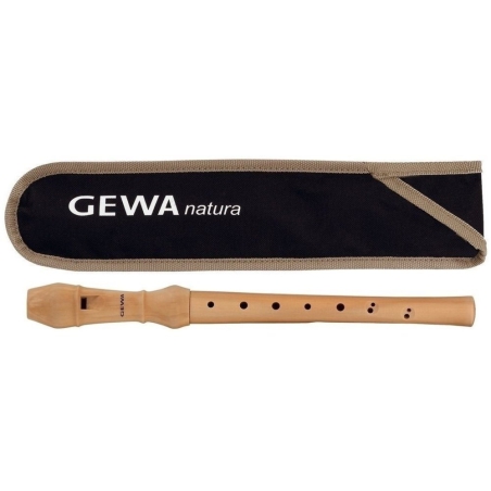 Gewa C-Sopraan blokfluit Natura Barok Dubbele Boring
