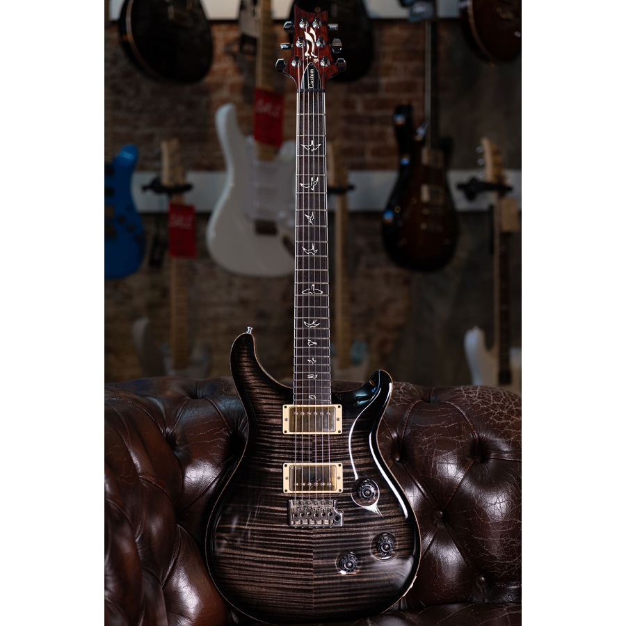 PRS 25th Anniversary Custom 24 10-Top Charcoal Burst 2010 PRS 25th Anniversary Custom 24 10-Top Charcoal Burst 2010