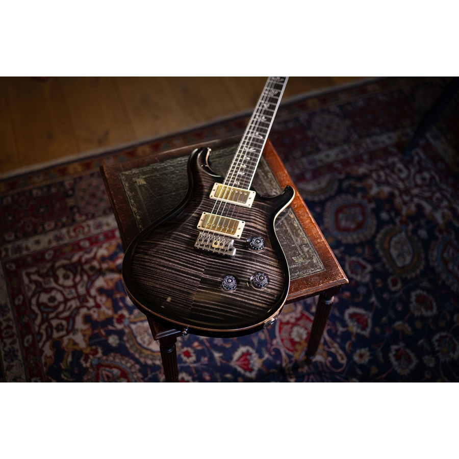 PRS 25th Anniversary Custom 24 10-Top Charcoal Burst 2010 PRS 25th Anniversary Custom 24 10-Top Charcoal Burst 2010