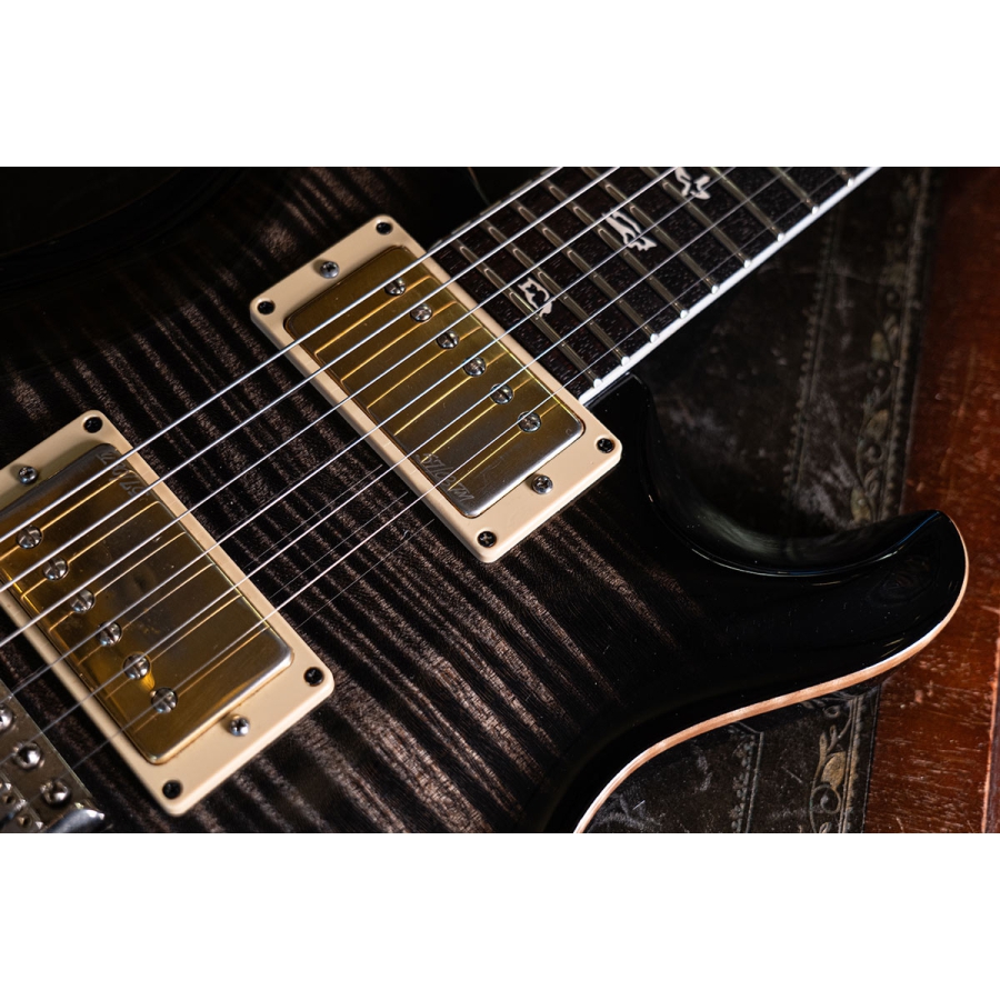 PRS 25th Anniversary Custom 24 10-Top Charcoal Burst 2010 PRS 25th Anniversary Custom 24 10-Top Charcoal Burst 2010