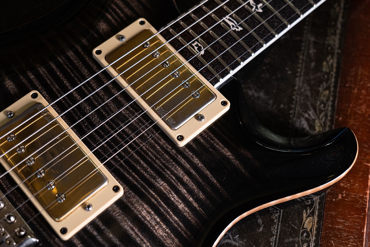 PRS 25th Anniversary Custom 24 10-Top Charcoal Burst 2010