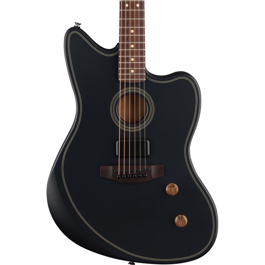 Fender Acoustasonic Standard Jazzmaster Black Fender Acoustasonic Standard Jazzmaster Black