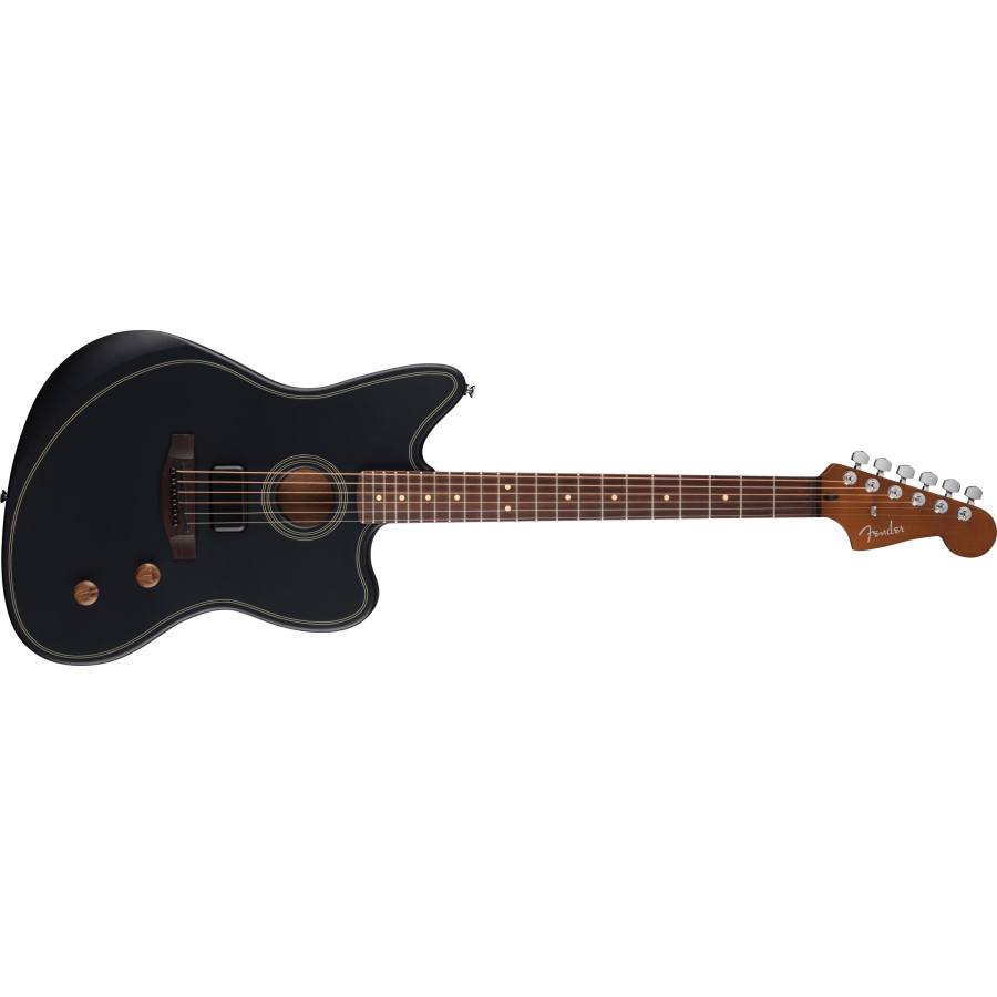 Fender Acoustasonic Standard Jazzmaster Black Fender Acoustasonic Standard Jazzmaster Black