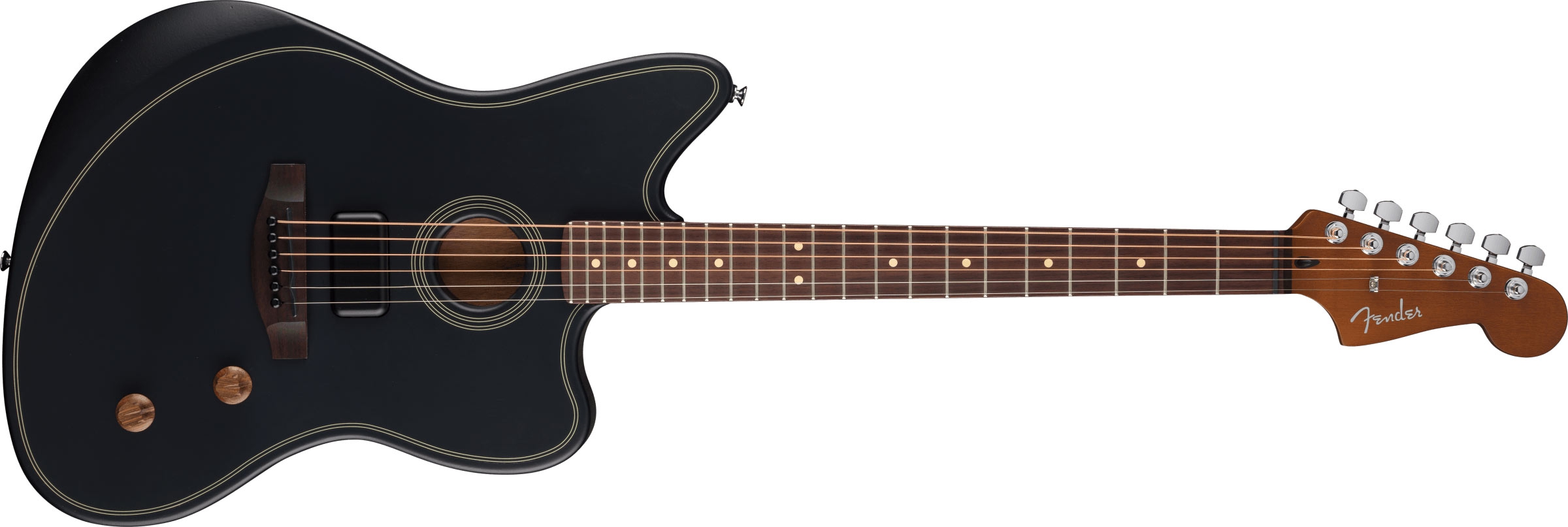 Fender Acoustasonic Standard Jazzmaster Black