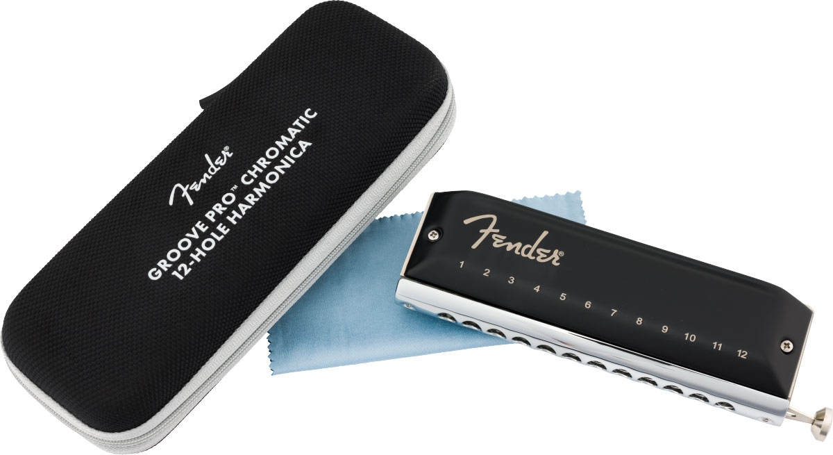Fender Groove Pro Chromatic 12-Hole Harmonica Key of C