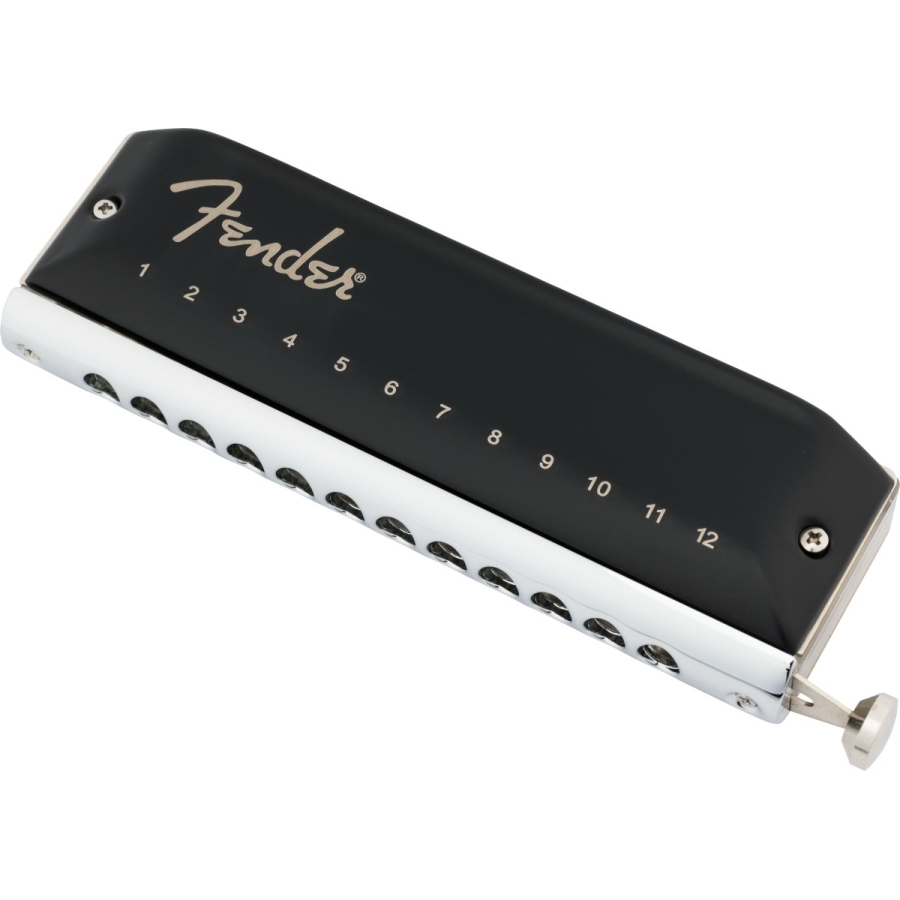 Fender Groove Pro Chromatic 12-Hole Harmonica Key of C Fender Groove Pro Chromatic 12-Hole Harmonica Key of C