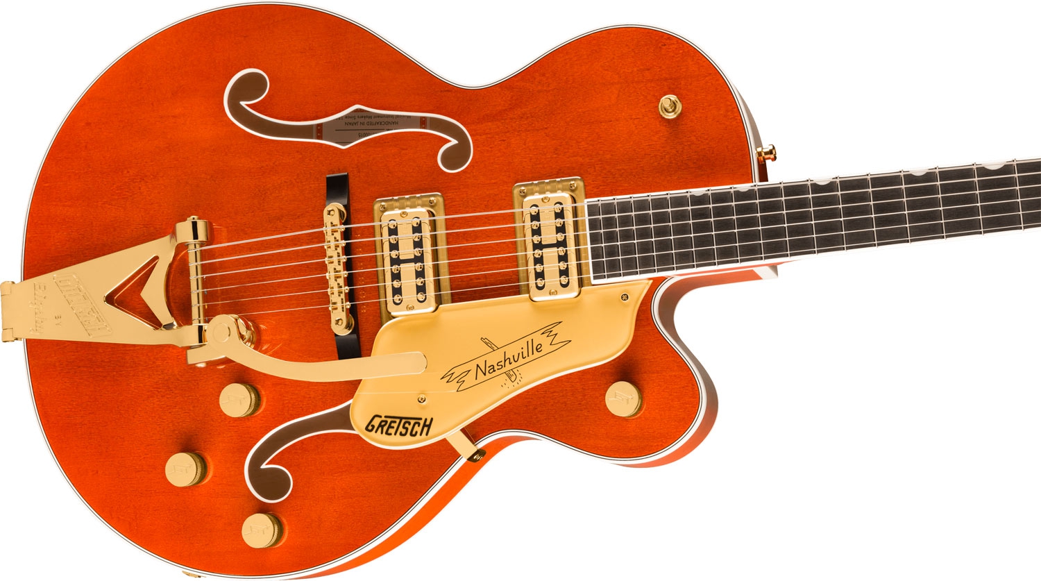 Gretsch Pro Nashville Bigsby Orange Stain