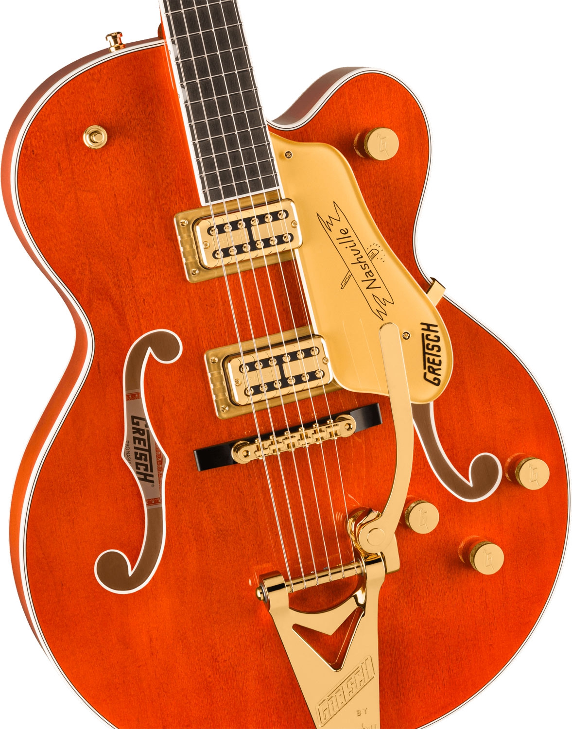 Gretsch Pro Nashville Bigsby Orange Stain
