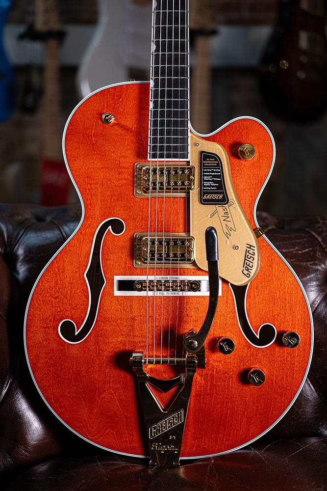 Gretsch Pro Nashville Bigsby Orange Stain