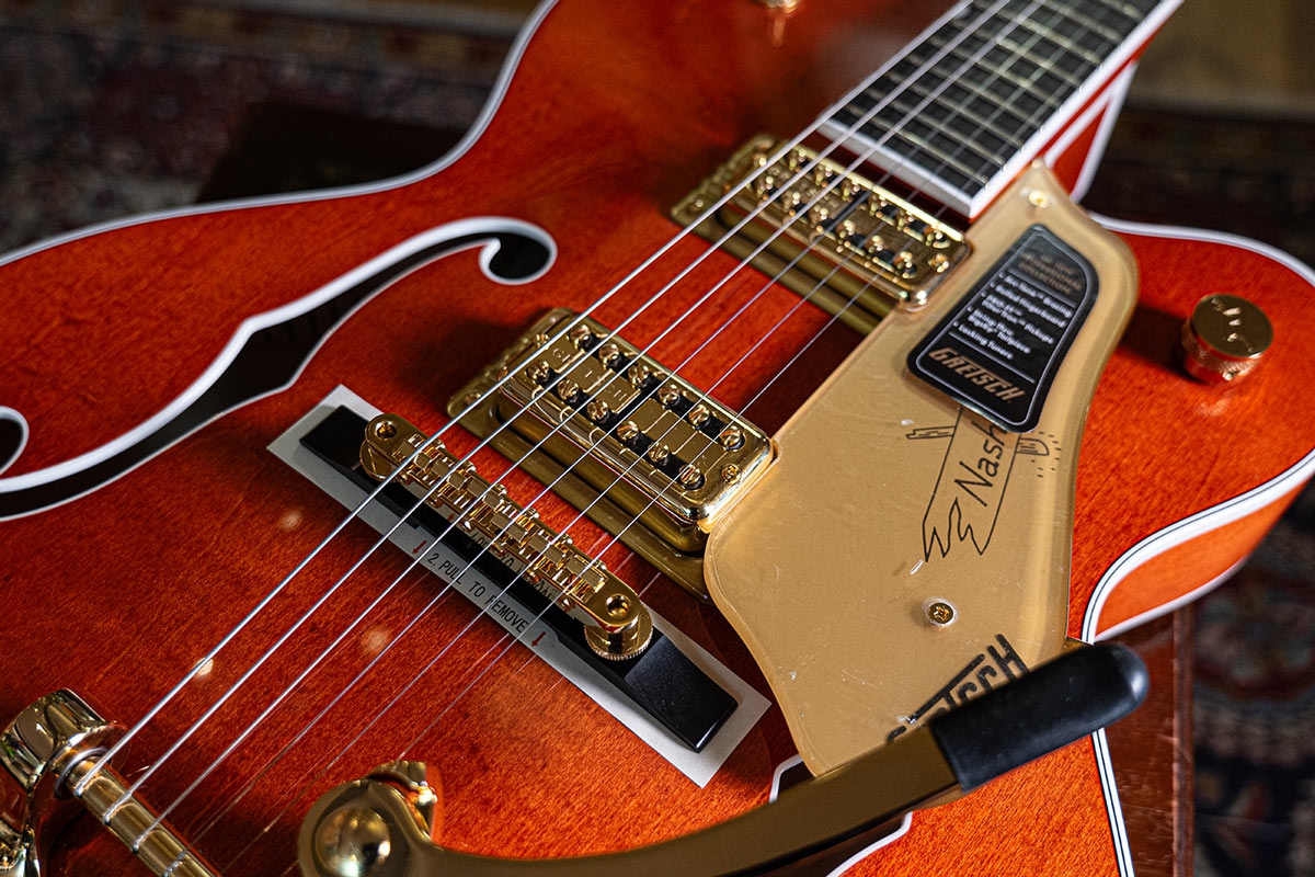Gretsch Pro Nashville Bigsby Orange Stain