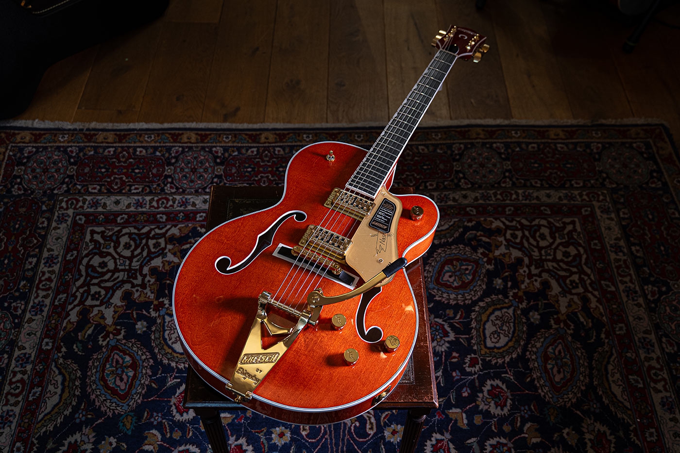 Gretsch Pro Nashville Bigsby Orange Stain