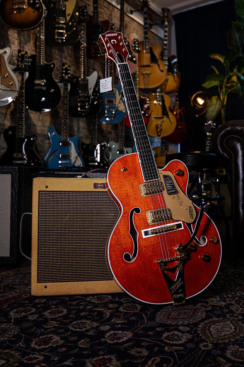 Gretsch Pro Nashville Bigsby Orange Stain