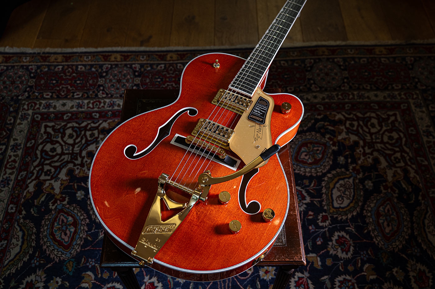 Gretsch Pro Nashville Bigsby Orange Stain