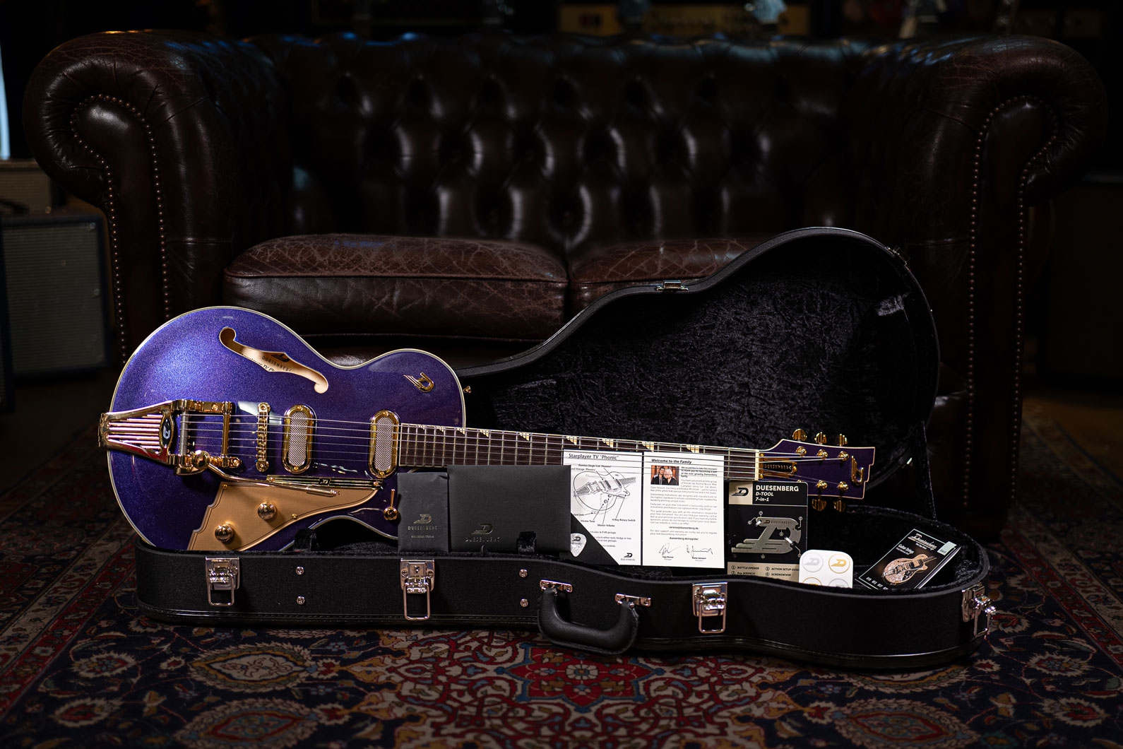 Duesenberg Starplayer TV Phonic Royal Purple Limited Edition