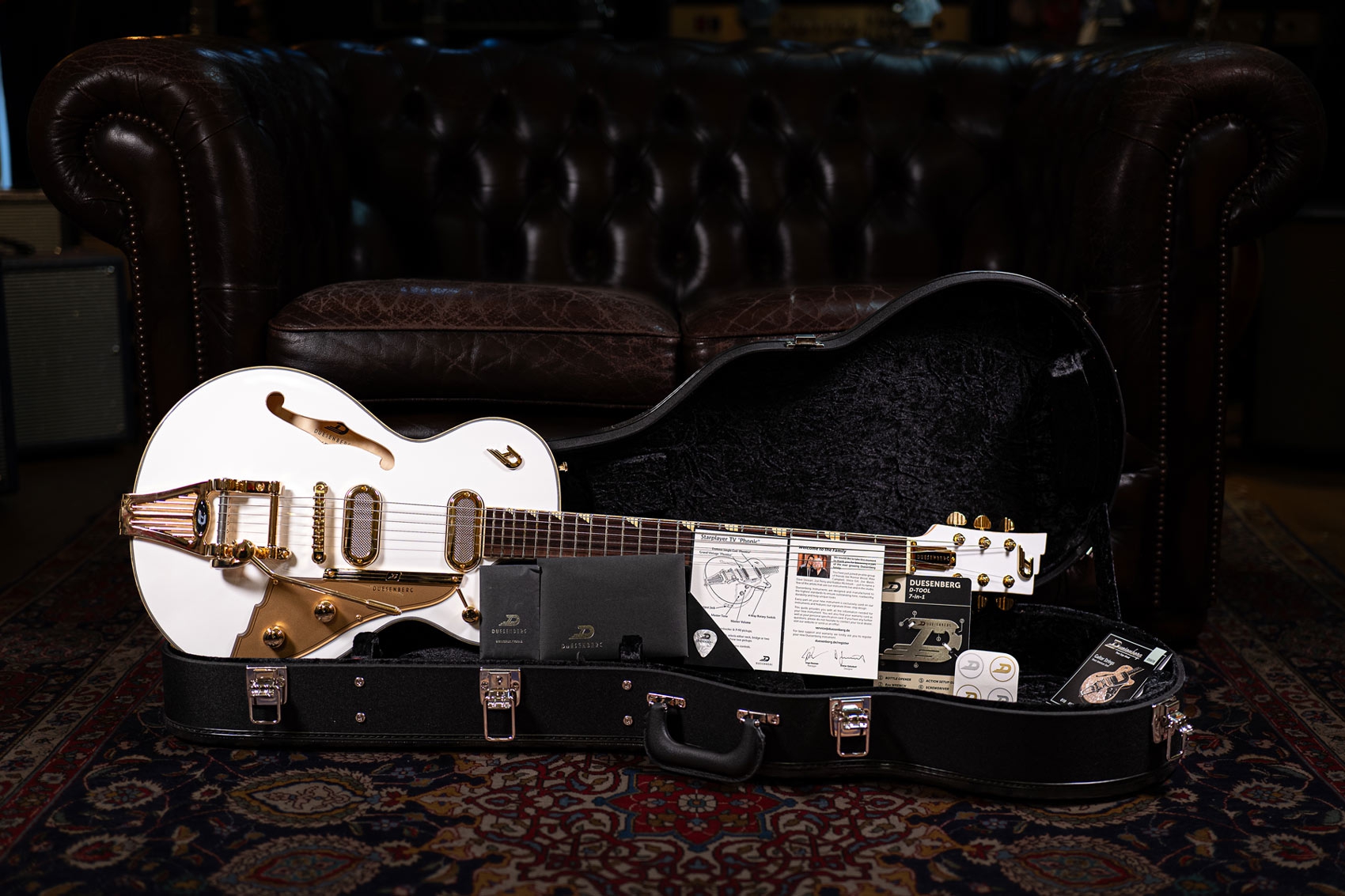 Duesenberg Starplayer TV Phonic Venetian White