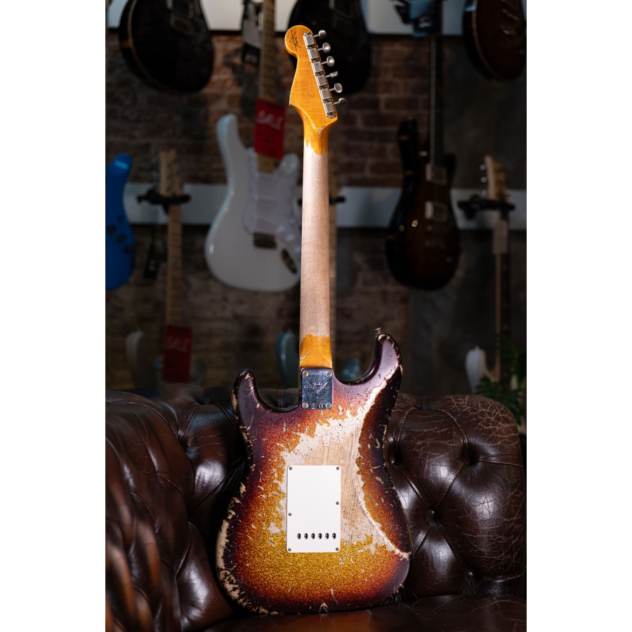 Fender Custom Shop 63 Stratocaster Super Heavy Relic 3TSB SPK Fender Custom Shop 63 Stratocaster Super Heavy Relic 3TSB SPK