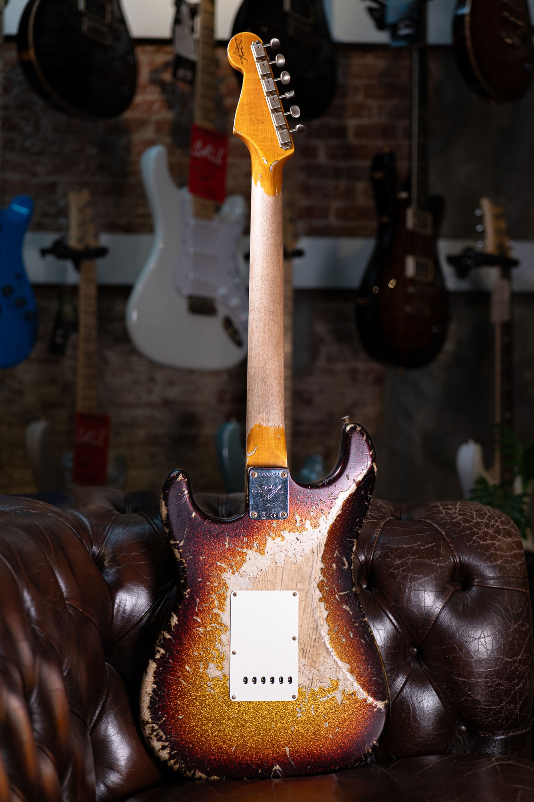 Fender Custom Shop 63 Stratocaster Super Heavy Relic 3TSB SPK