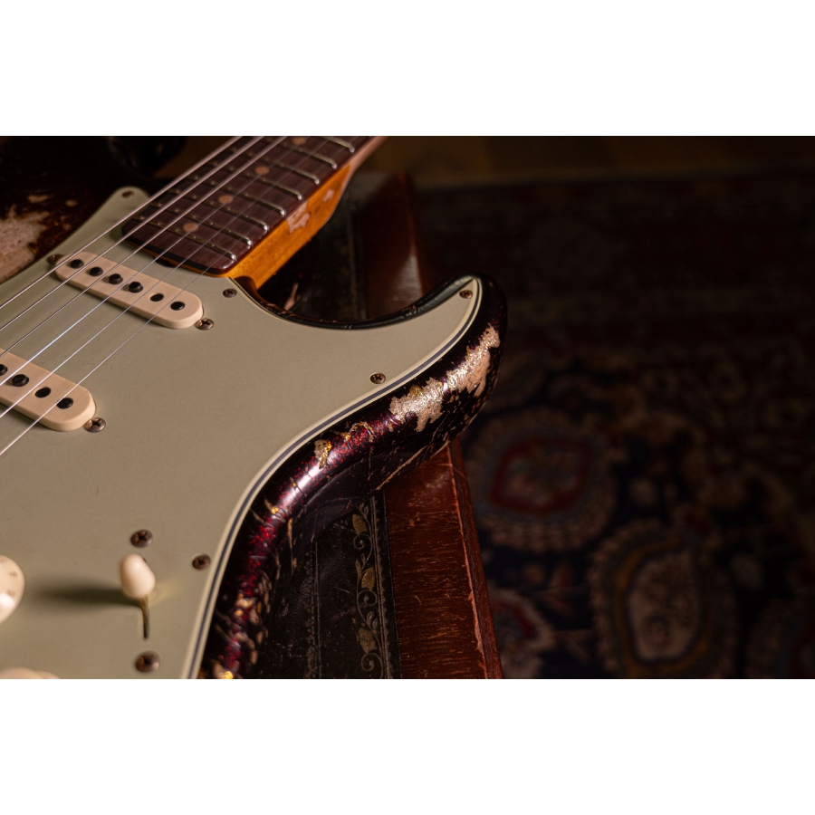 Fender Custom Shop 63 Stratocaster Super Heavy Relic 3TSB SPK Fender Custom Shop 63 Stratocaster Super Heavy Relic 3TSB SPK