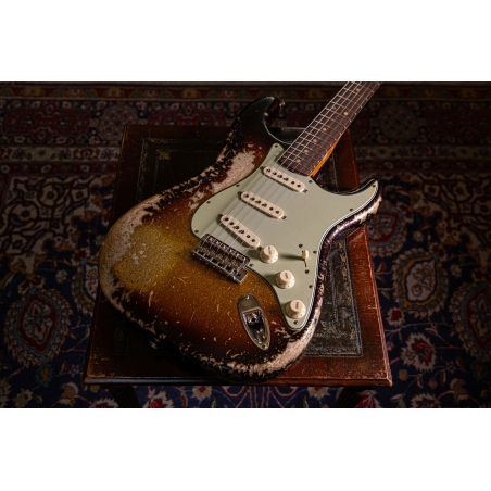 Fender Custom Shop 63 Stratocaster Super Heavy Relic 3TSB SPK