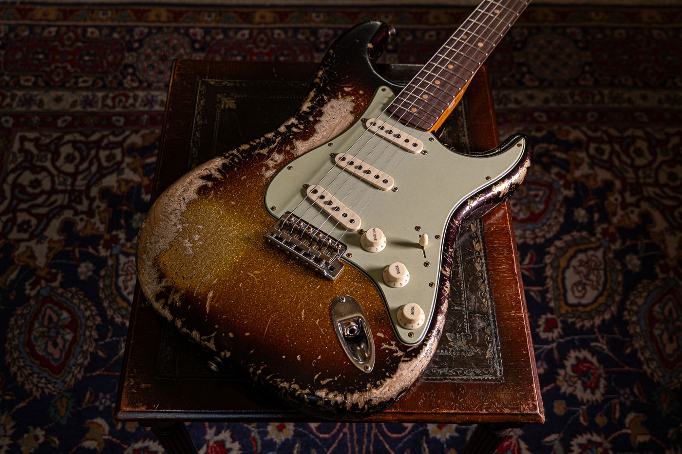 Fender Custom Shop 63 Stratocaster Super Heavy Relic 3TSB SPK