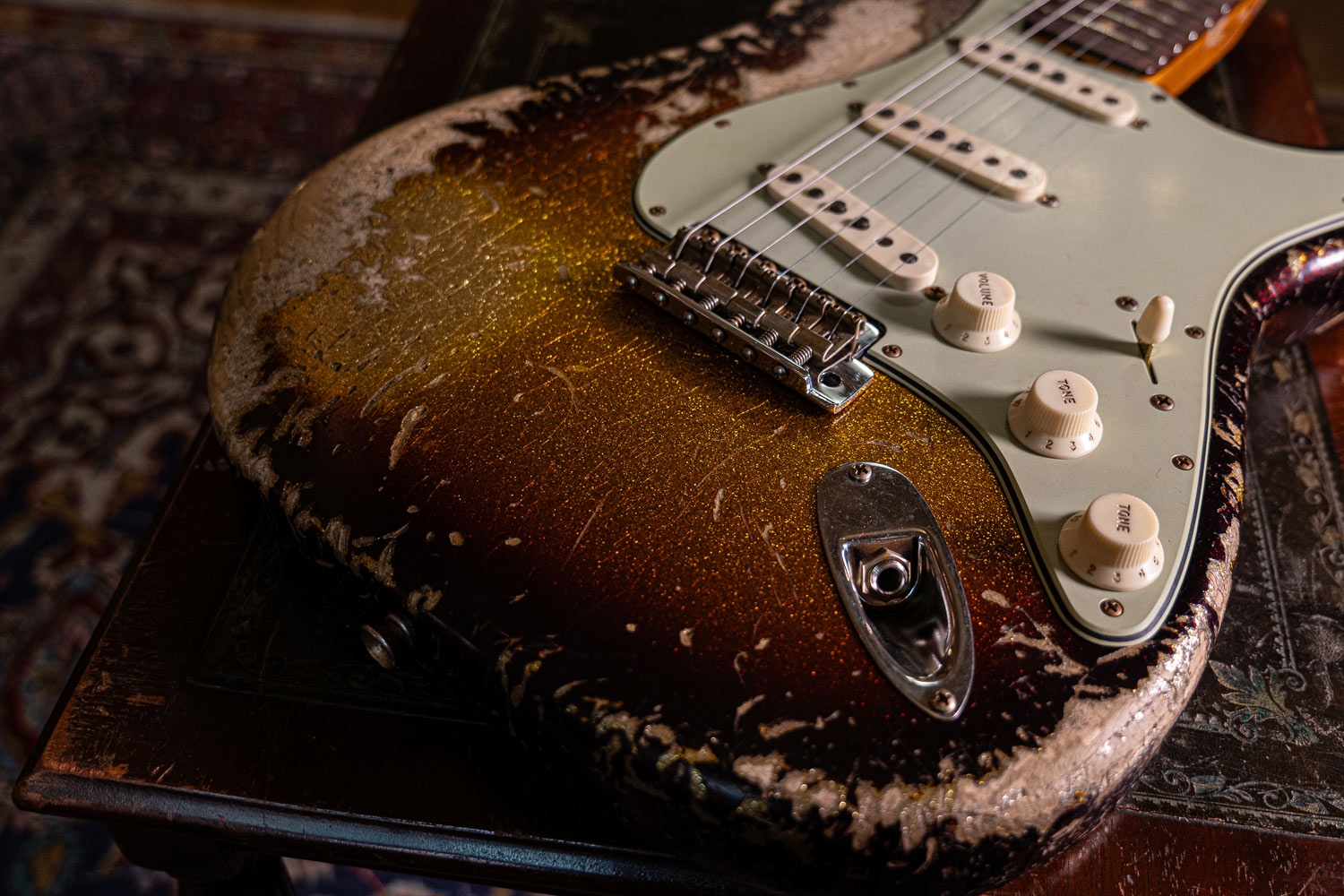 Fender Custom Shop 63 Stratocaster Super Heavy Relic 3TSB SPK
