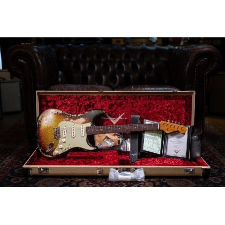 Fender Custom Shop 63 Stratocaster Super Heavy Relic 3TSB SPK
