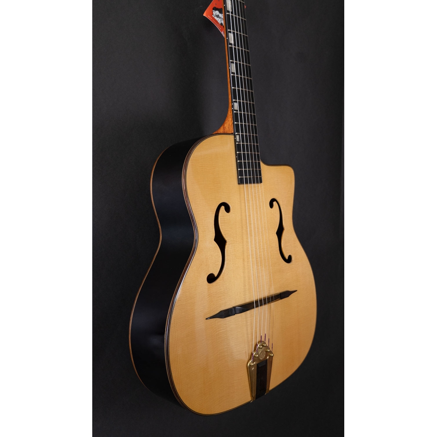 Altamira M01-F Gypsy guitar oval soundhole