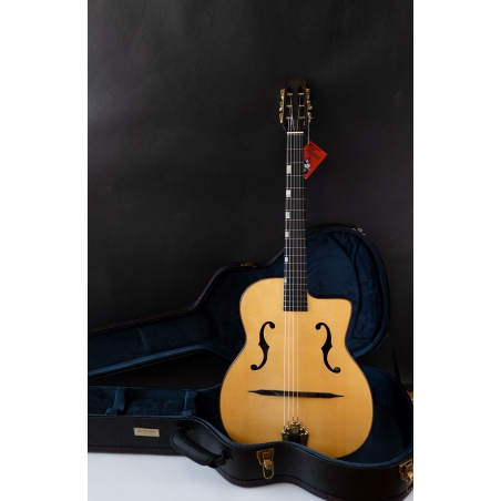 Altamira M01-F Gypsy guitar oval soundhole