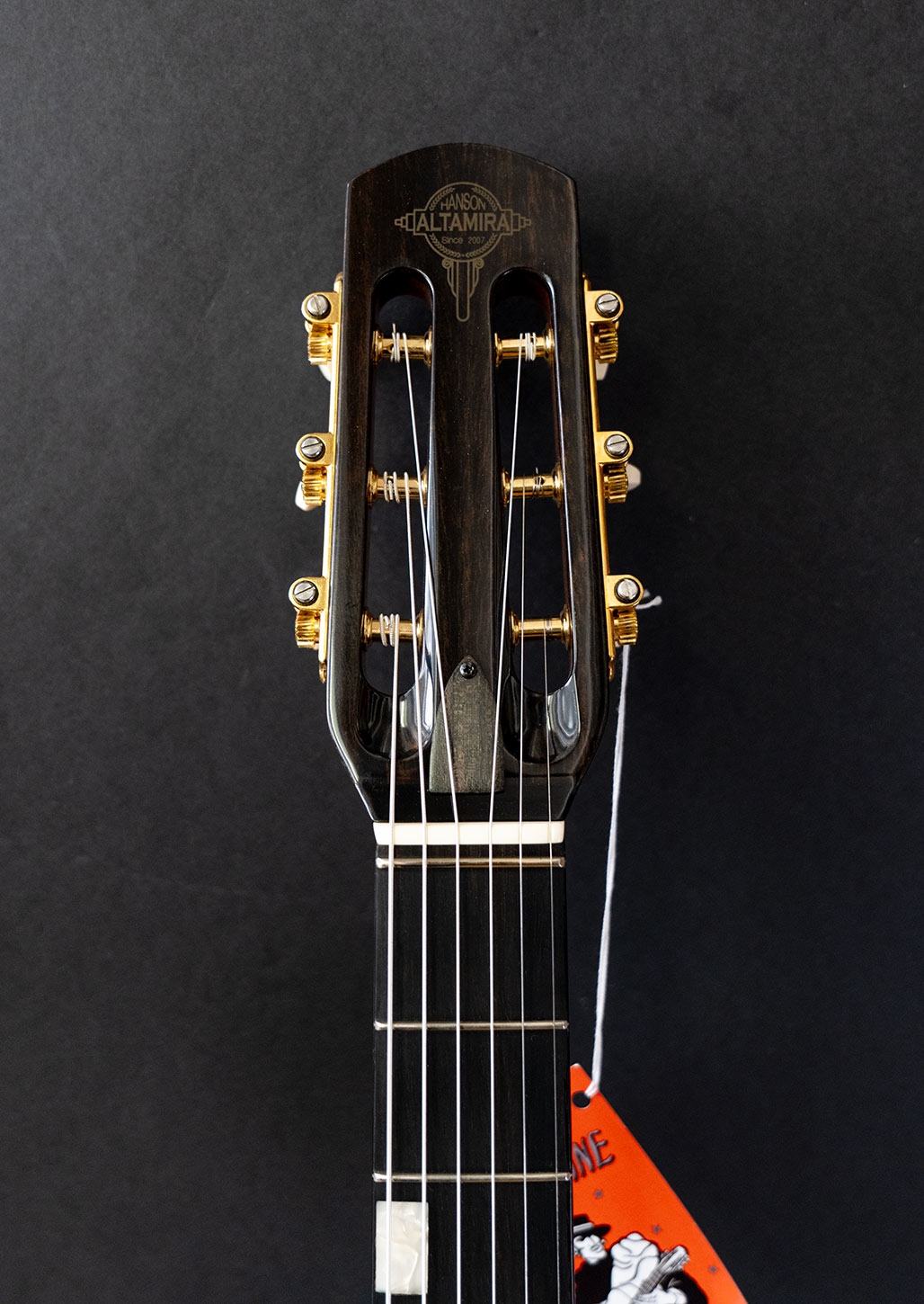 Altamira M01-F Gypsy guitar oval soundhole