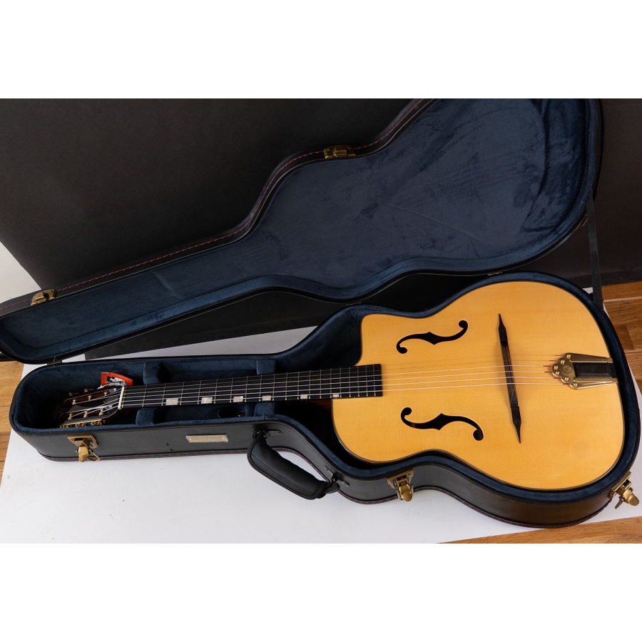 Altamira M01-F Gypsy guitar oval soundhole