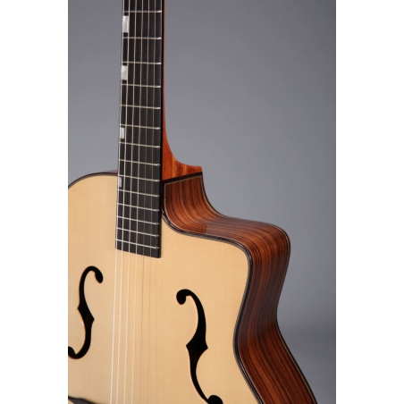 Altamira M01-F Gypsy guitar oval soundhole