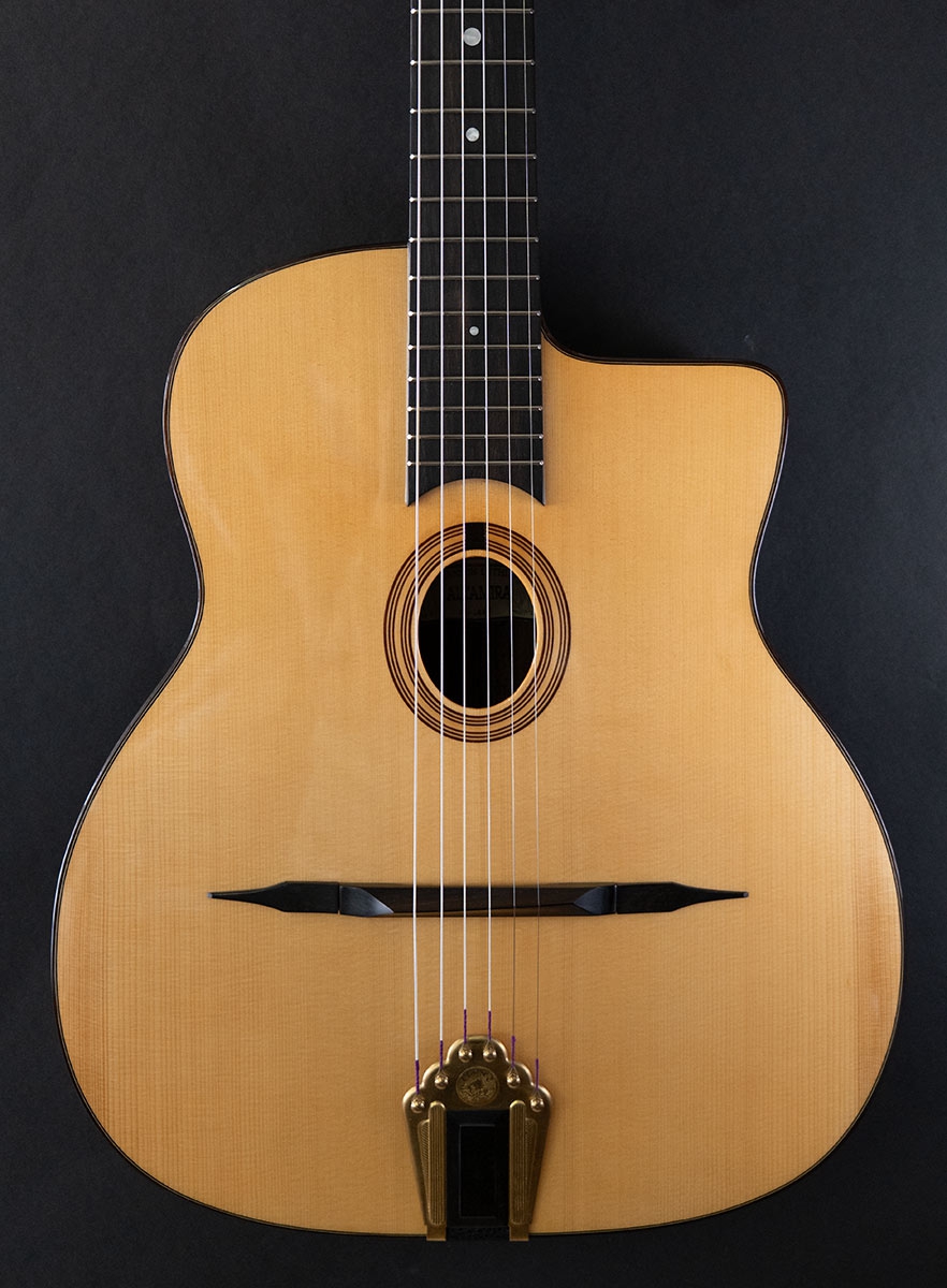 Altamira M01 Gypsy guitar oval soundhole