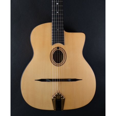 Altamira M Maple Gypsy guitar oval soundhole