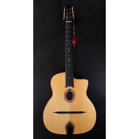 Altamira M Maple Gypsy guitar oval soundhole