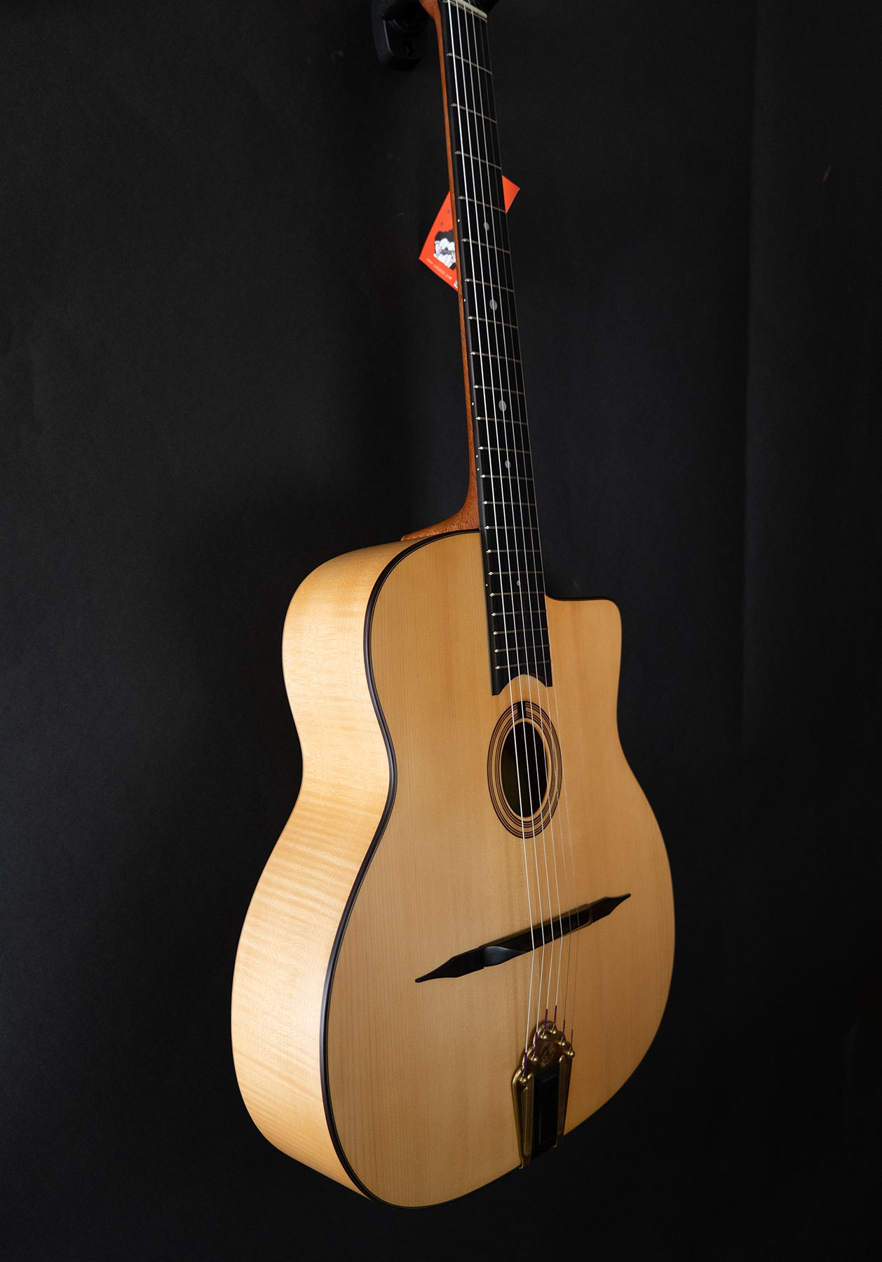 Altamira M Maple Gypsy guitar oval soundhole