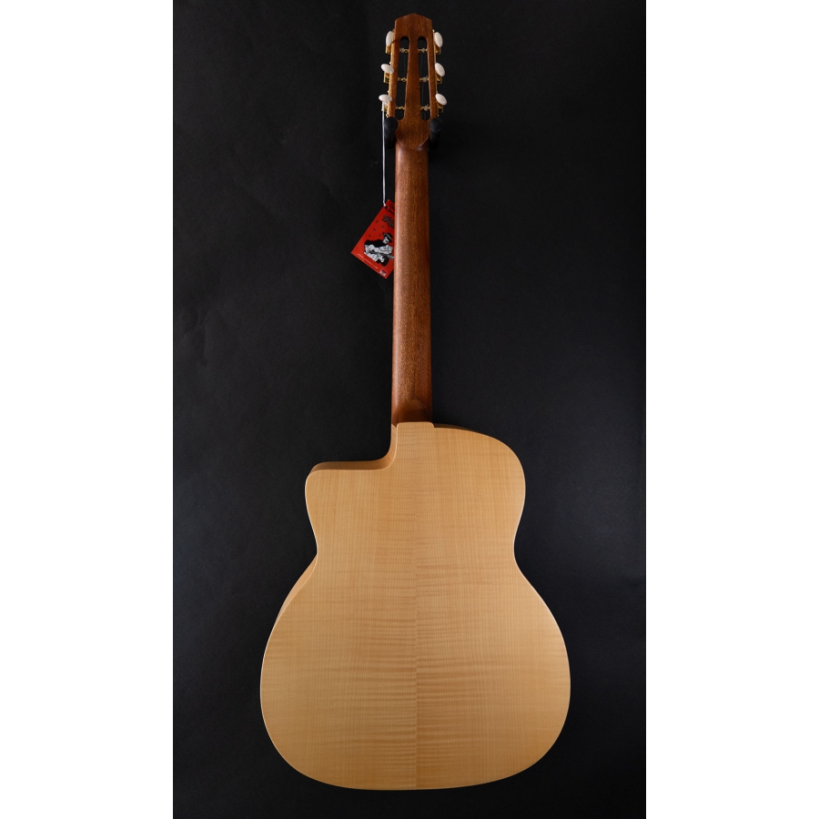 Altamira M Maple Gypsy guitar oval soundhole Altamira M Maple Gypsy guitar oval soundhole