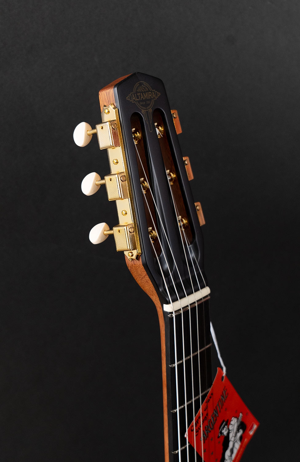 Altamira M Maple Gypsy guitar oval soundhole
